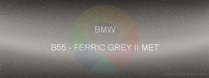 Pintura Bmw B55 Ferric Grey Ii Met