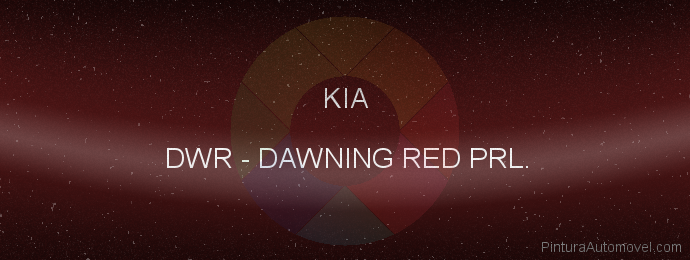 Pintura Kia DWR Dawning Red Prl.