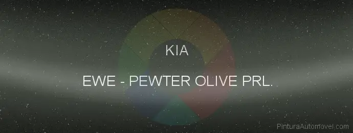 Pintura Kia EWE Pewter Olive Prl.