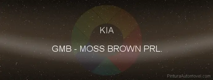 Pintura Kia GMB Moss Brown Prl.