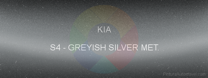 Pintura Kia S4 Greyish Silver Met.