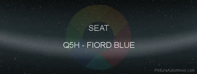 Pintura Seat Q5H Fiord Blue