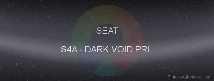 Pintura Seat S4A Dark Void Prl.