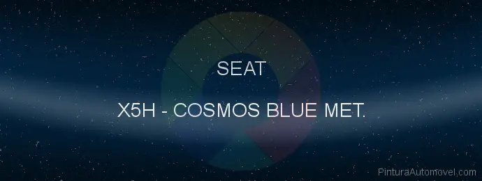 Pintura Seat X5H Cosmos Blue Met.