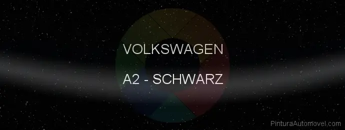 Pintura Volkswagen A2 Schwarz