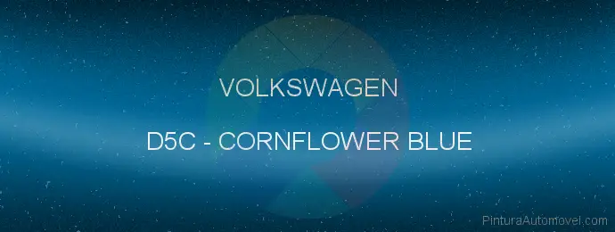 Pintura Volkswagen D5C Cornflower Blue