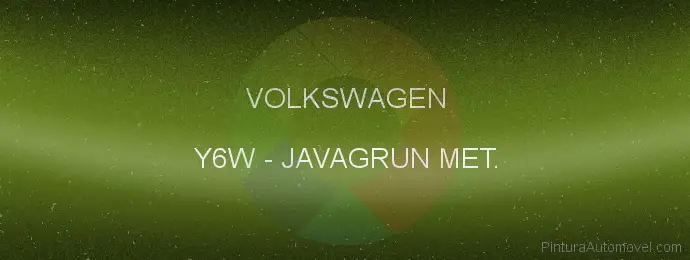 Pintura Volkswagen Y6W Javagrun Met.